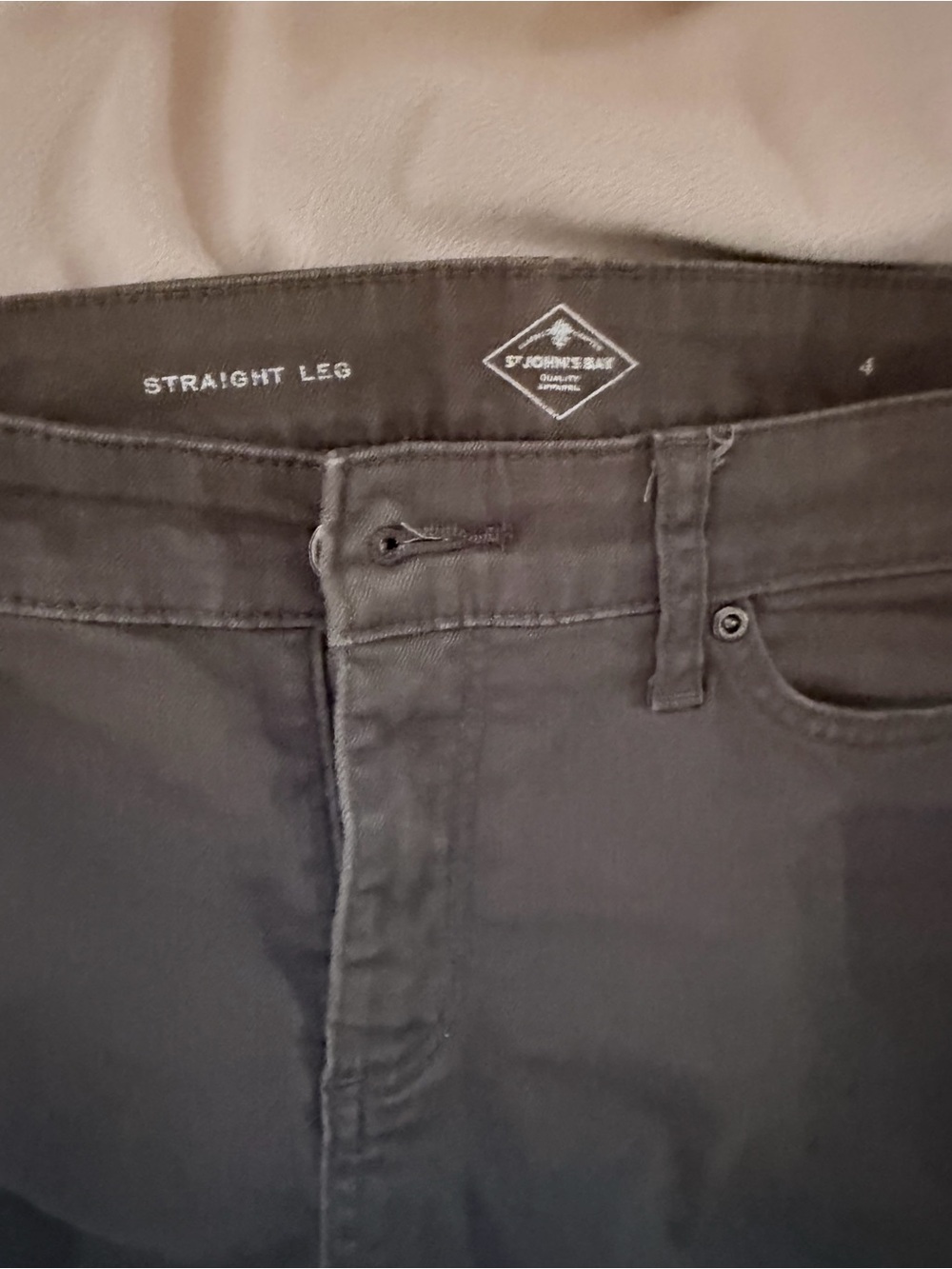St. John's Bay Straight Leg Women's Jeans - Black